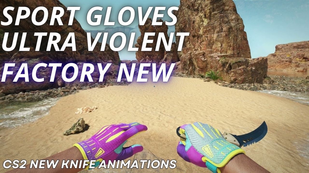 Sport Gloves Ultra Violent | CS2 Skin Showcase