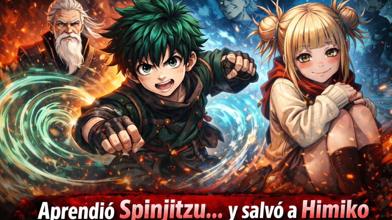 ¿QHPS Izuku huía a un bosque cambiando su destino y salvaba a los rechazados? | Capítulos 25 al 32