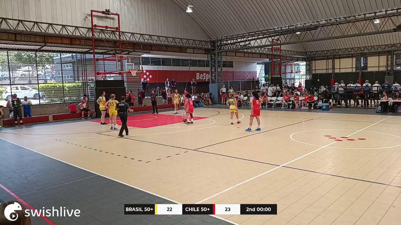 Live powered by Swish Live app
BRASIL 50+ VS CHILE 50+