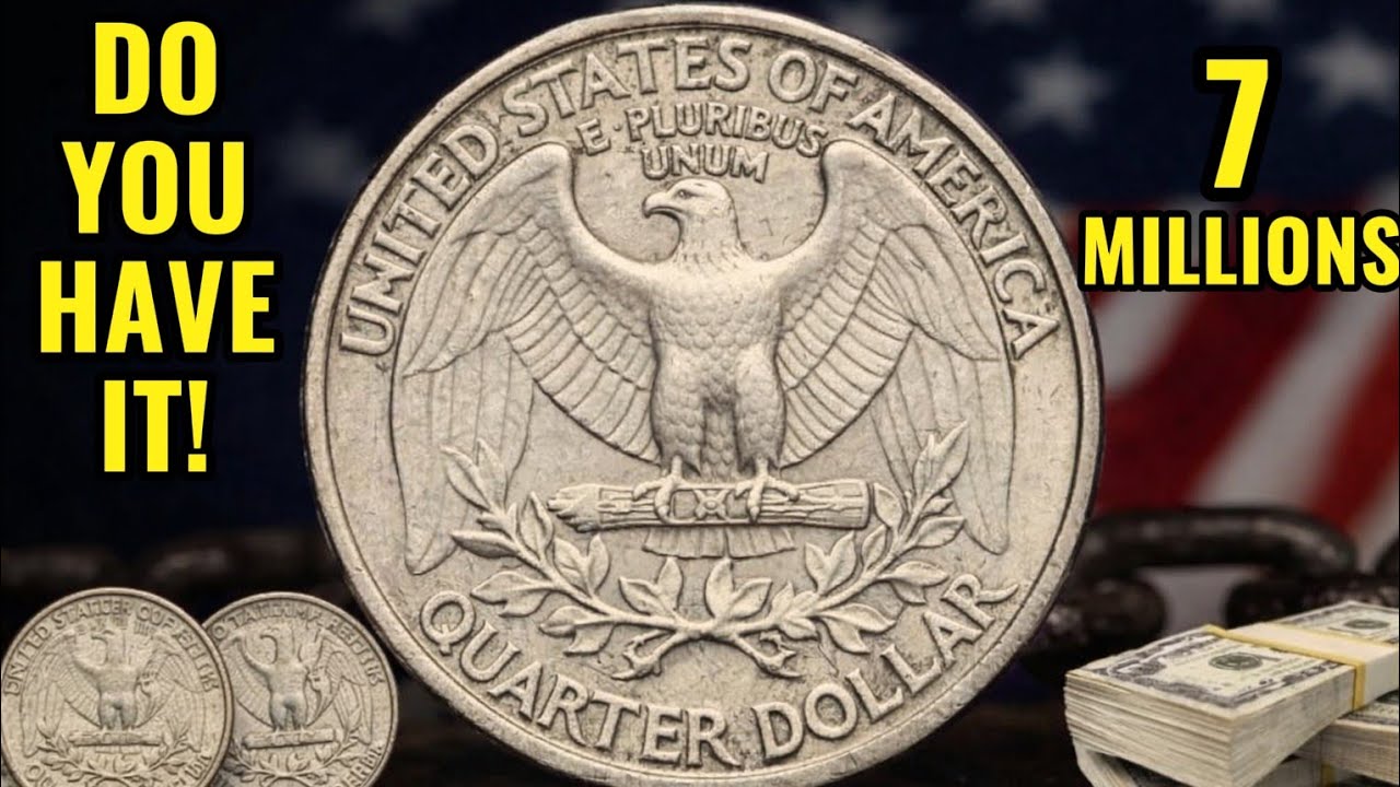 Rare US Quarter Dollar Secrets &ndash; How to Identify Valuable Coins & Mint Errors#coin #coincollecting 