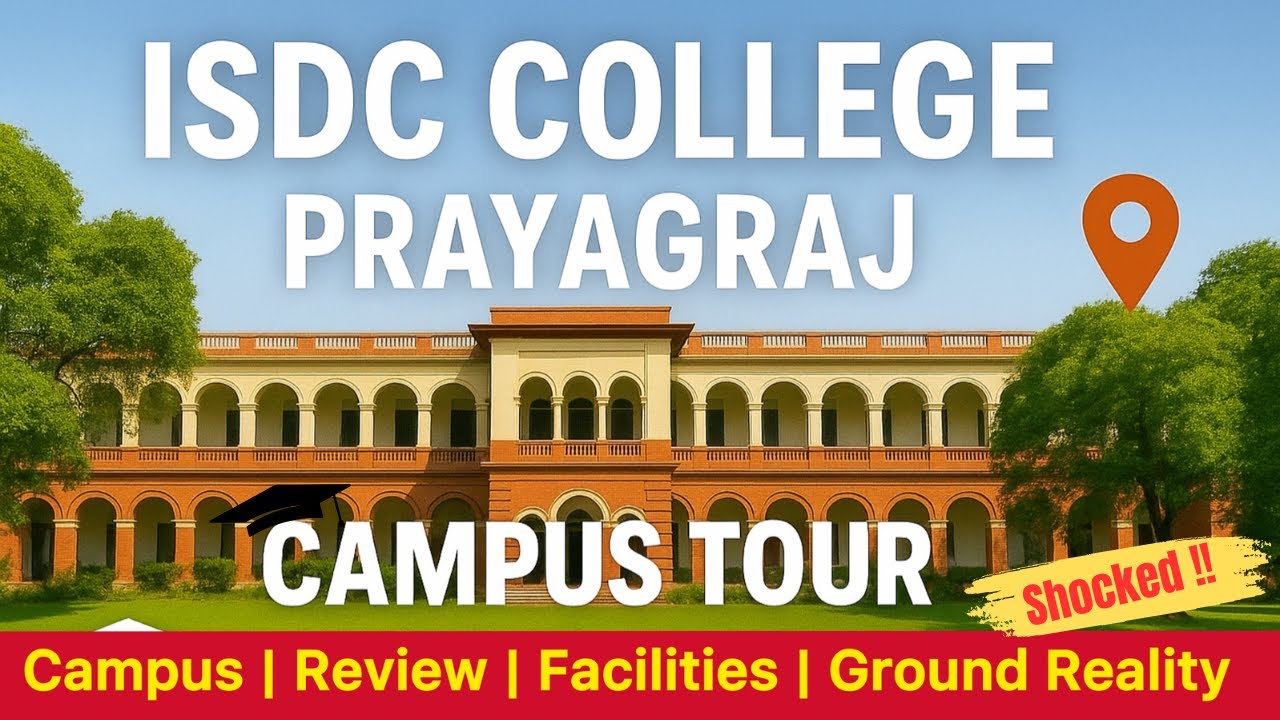 ISDC College Allahabad full Campus Tour 🔥 Allahabad University college Real Review & Ground Reality