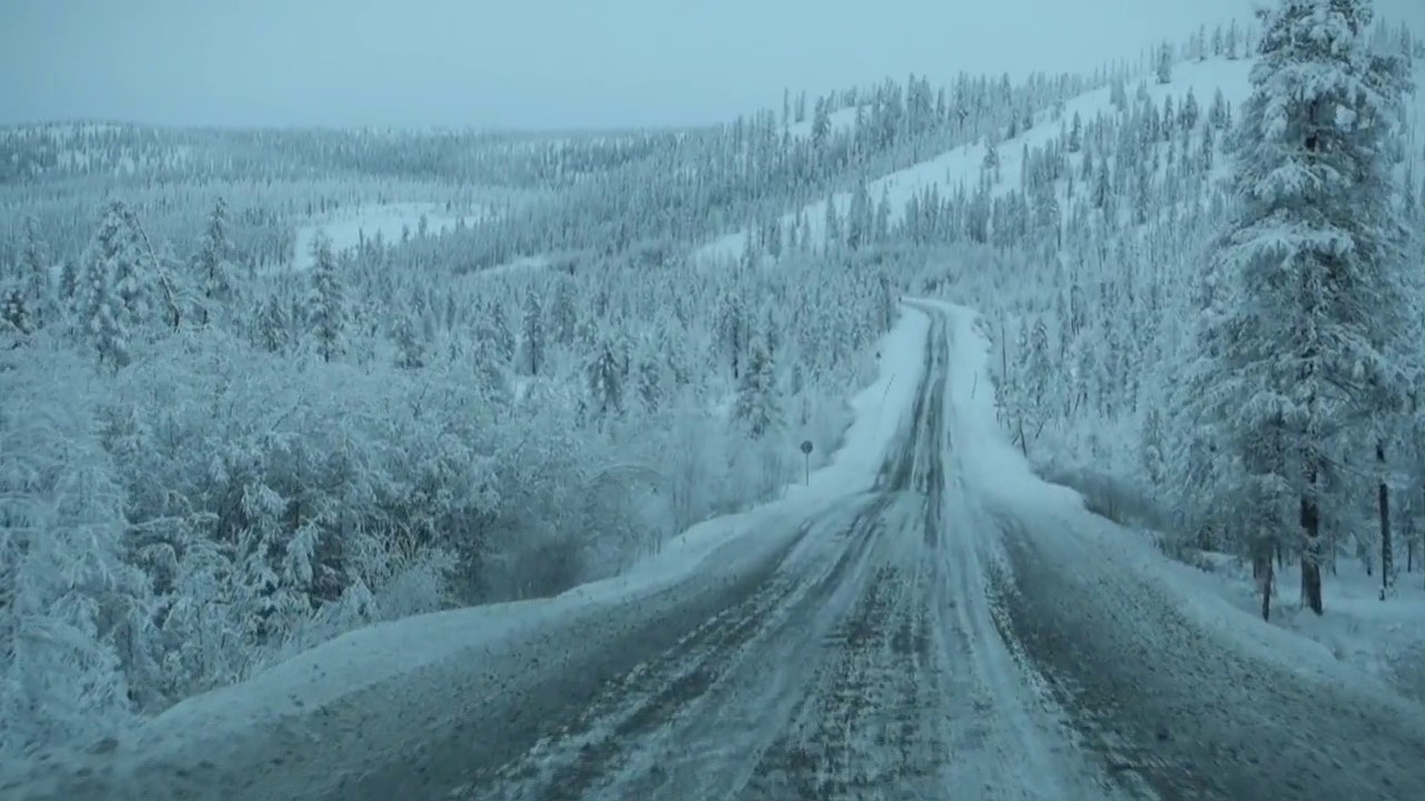 Kolyma Highway 'Road of Bones' Winter January 2017