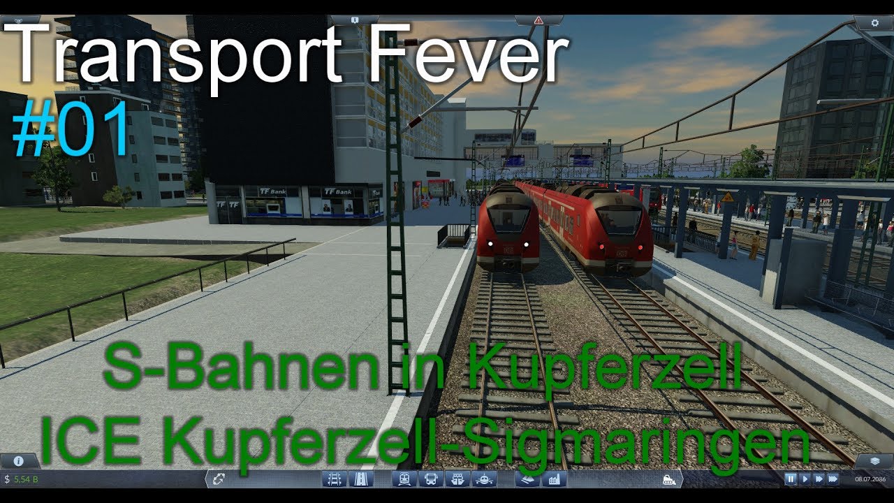 Transport Fever #01 S Bahn Kupferzell/ICE Kupferzell-Sigmaringen