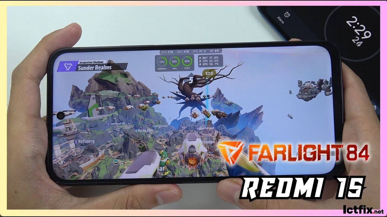 Redmi 15 Farlight 84 Gaming test | Snapdragon 685, 144Hz Display