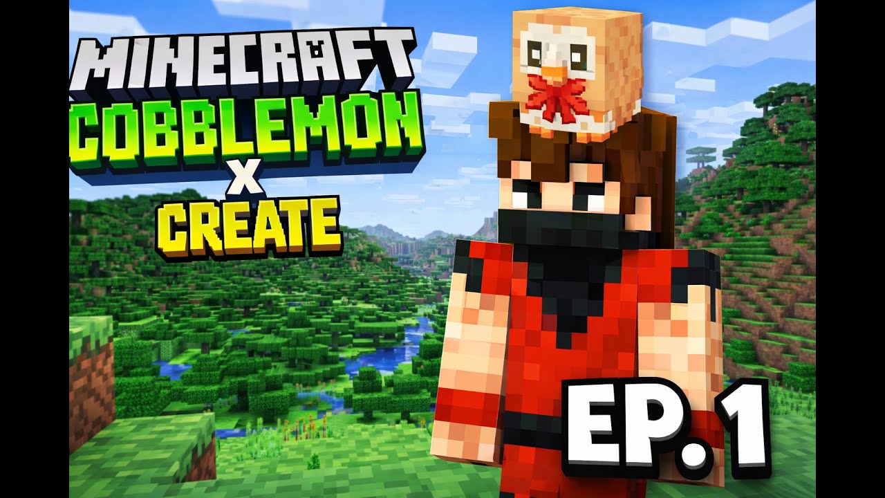 🔥 Minecraft Cobblemon × Create Modded Survival! Ep.1