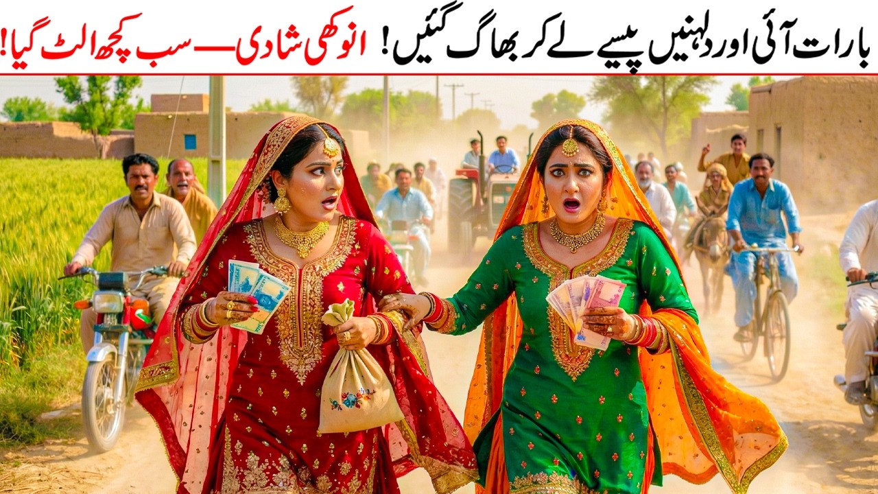 Jab Shaadi Crazy Ho Gayi  Dulhanen Or Bap Paise Le Kar Bhaag Gayi! 😂