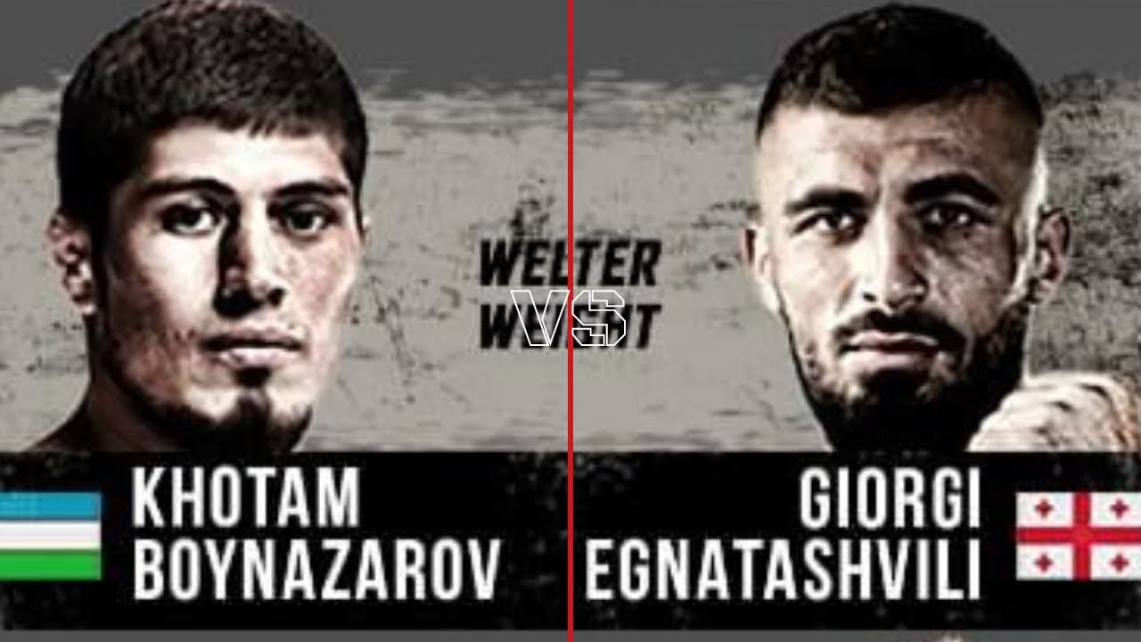 UAE WARRIORS 51 - 🇺🇿 KHOTAM BOYNAZAROV VS 🇬🇪 GIORGI EGNATASHVILI
