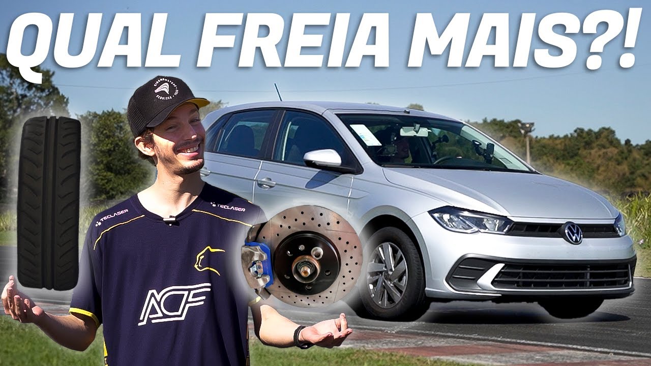 FREIO ORIGINAL VS FREIO UPGRADE VS PNEU SEMI SLICK! QUAL É O MELHOR?