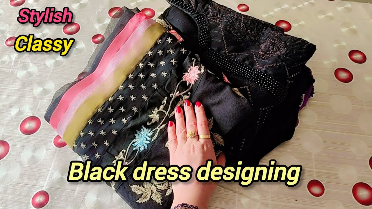 Black Dress Designing Ideas | Casual & Formal Outfit Styles