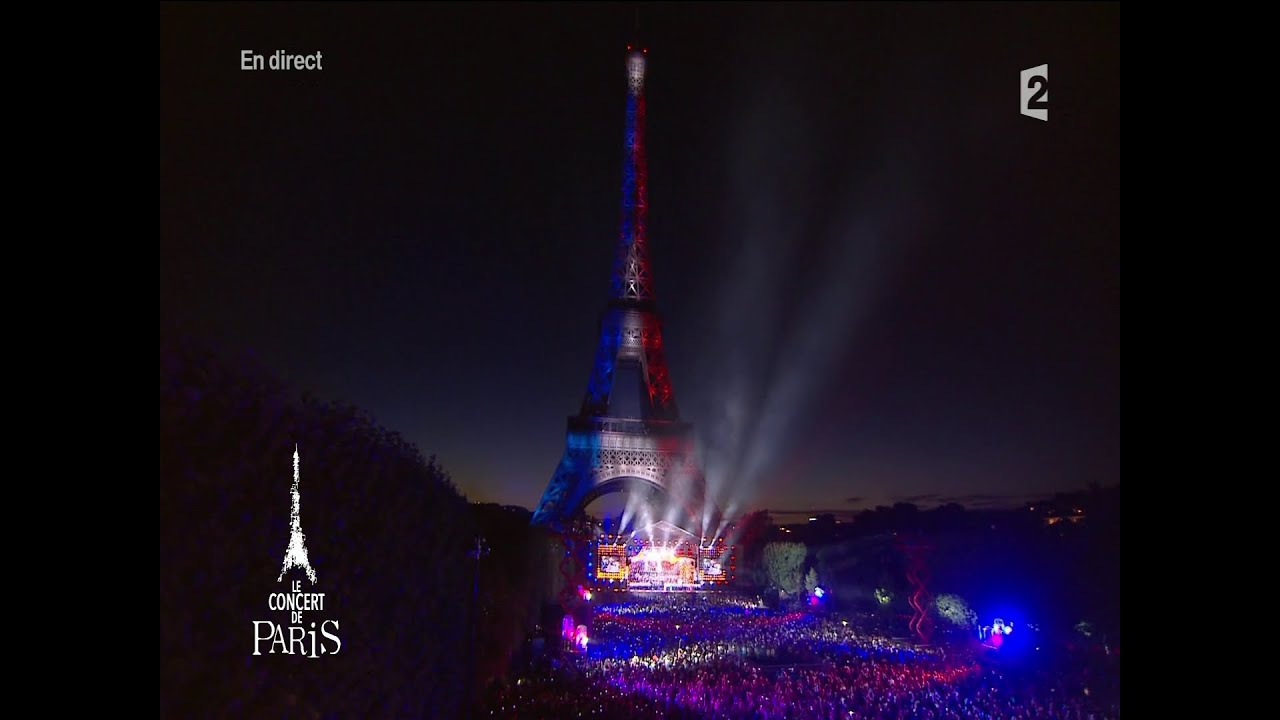 MARSEILLAISE 14 juillet 2015 Paris Tour Eiffel