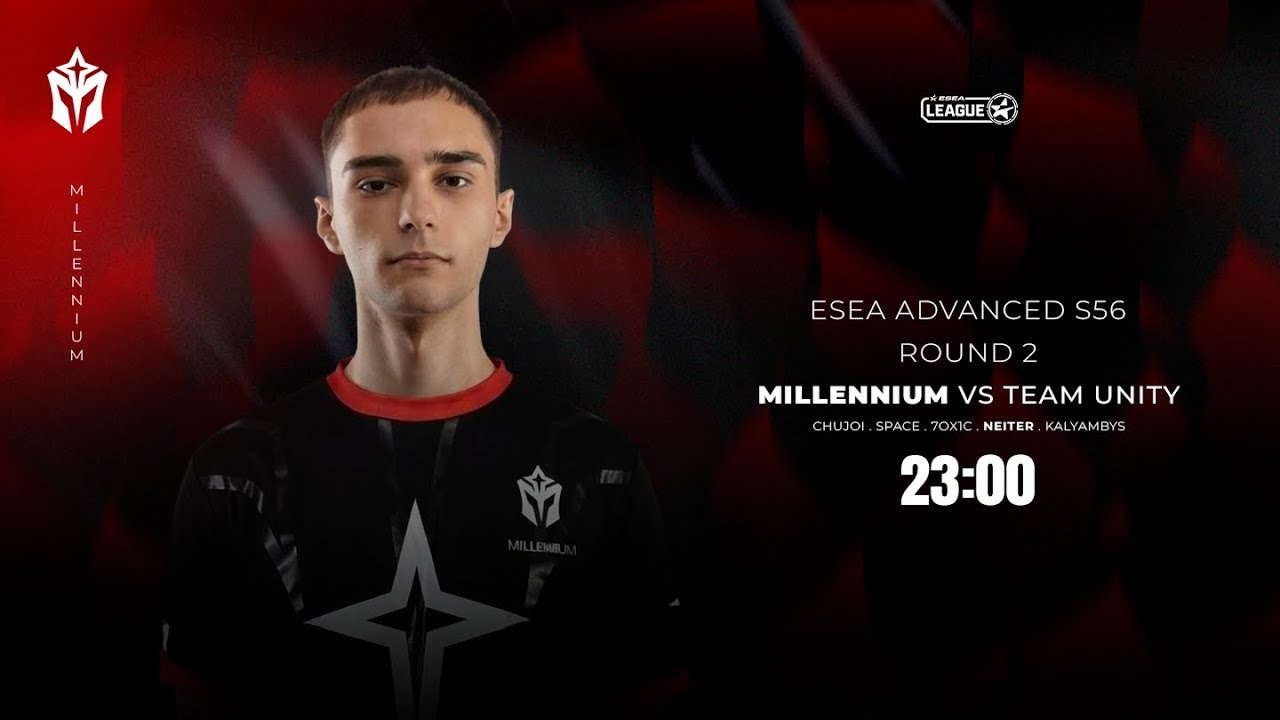 Millennium vs Team UNiTY - ESEA League Advanced S56 ROUND #2 (BO1)