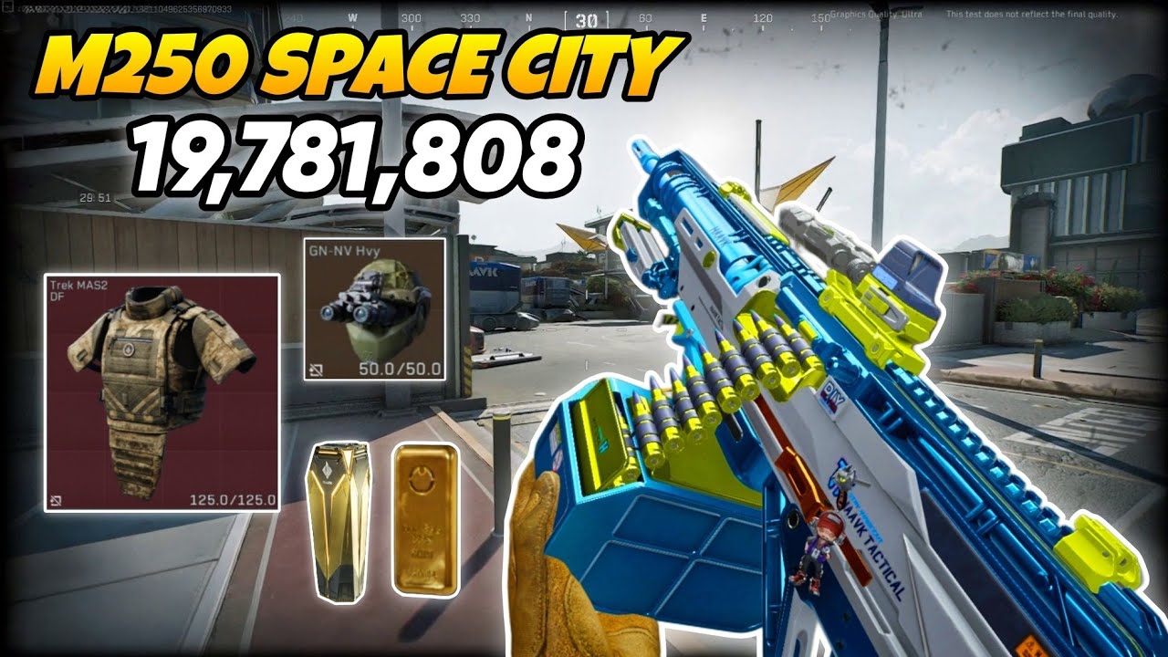 Best M250 Build it's so OP in Space City | Delta Force