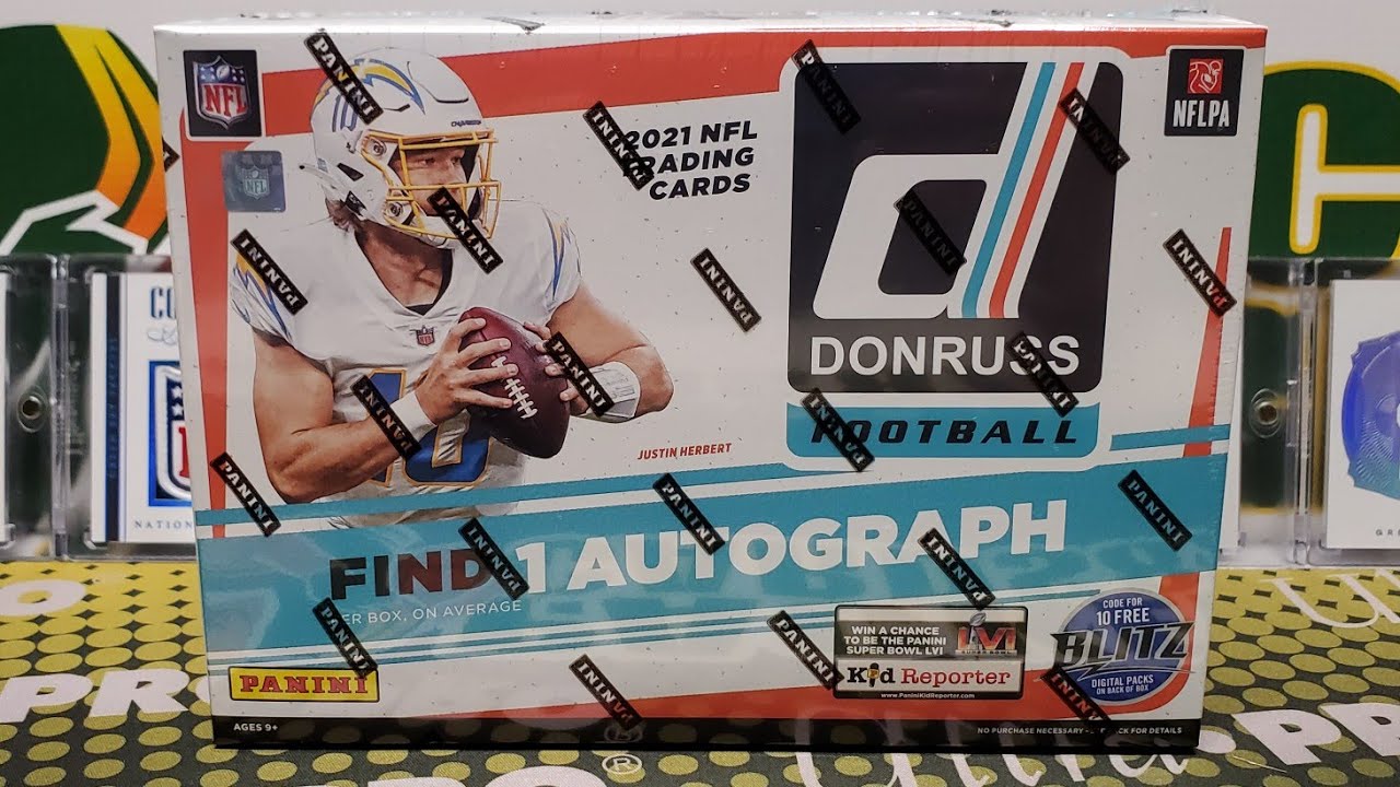 2021 Donruss Mega Box Opening. 1 Auto per Box!