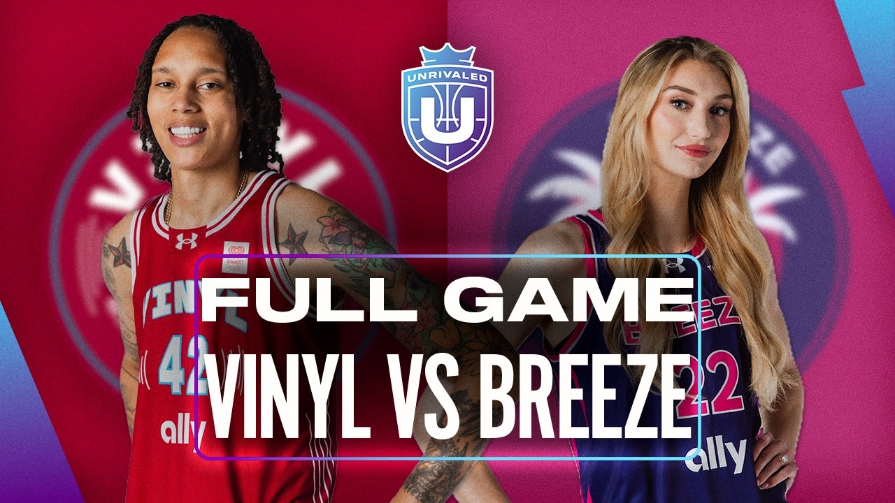 VINYL vs. BREEZE | Live Game | Unrivaled Basketball