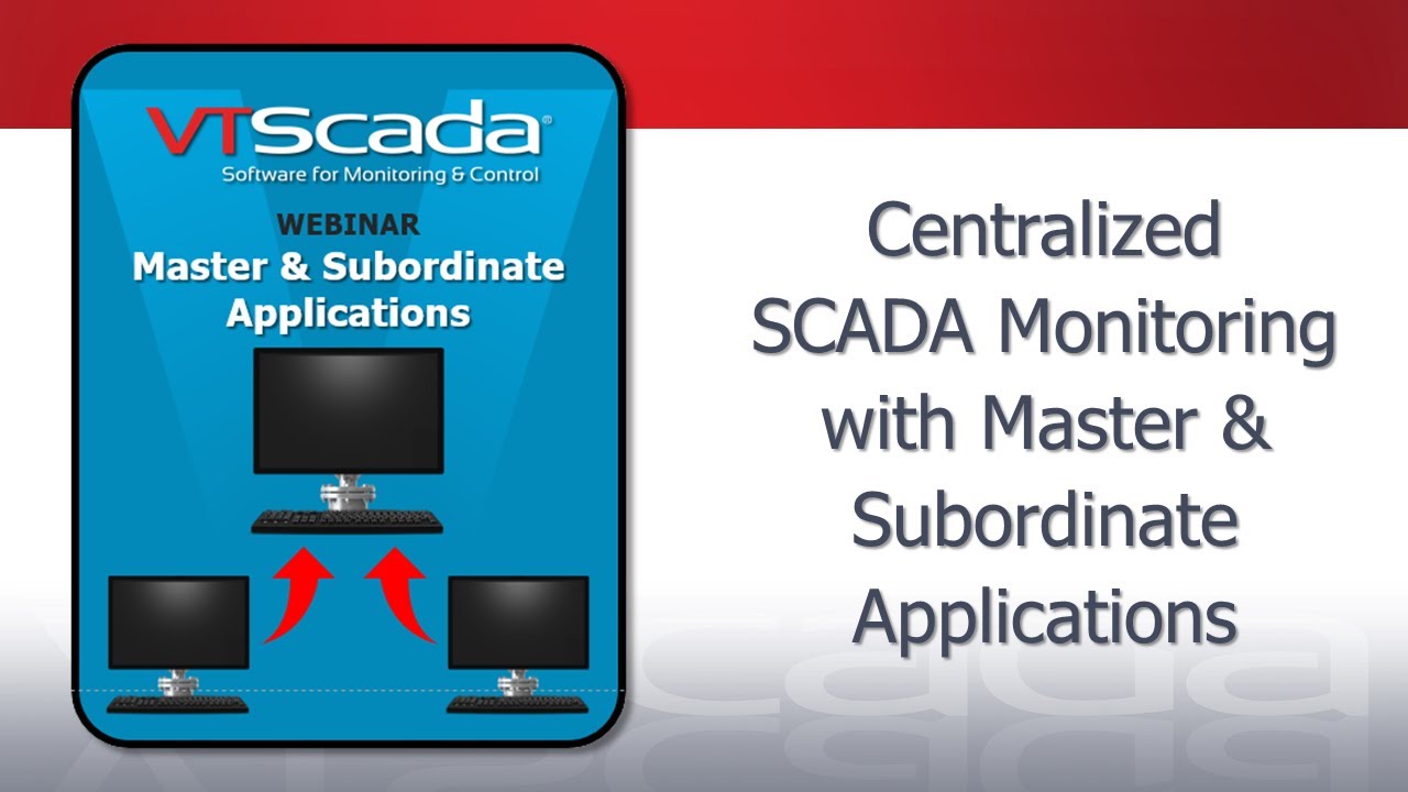 Centralized SCADA Monitoring with Master & Subordinate Applications