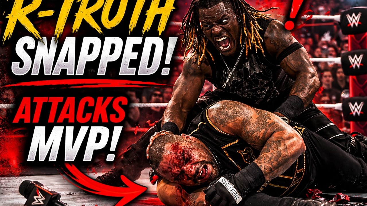 R-Truth LOST CONTROL on MVP 😳 WWE Fans Shocked!