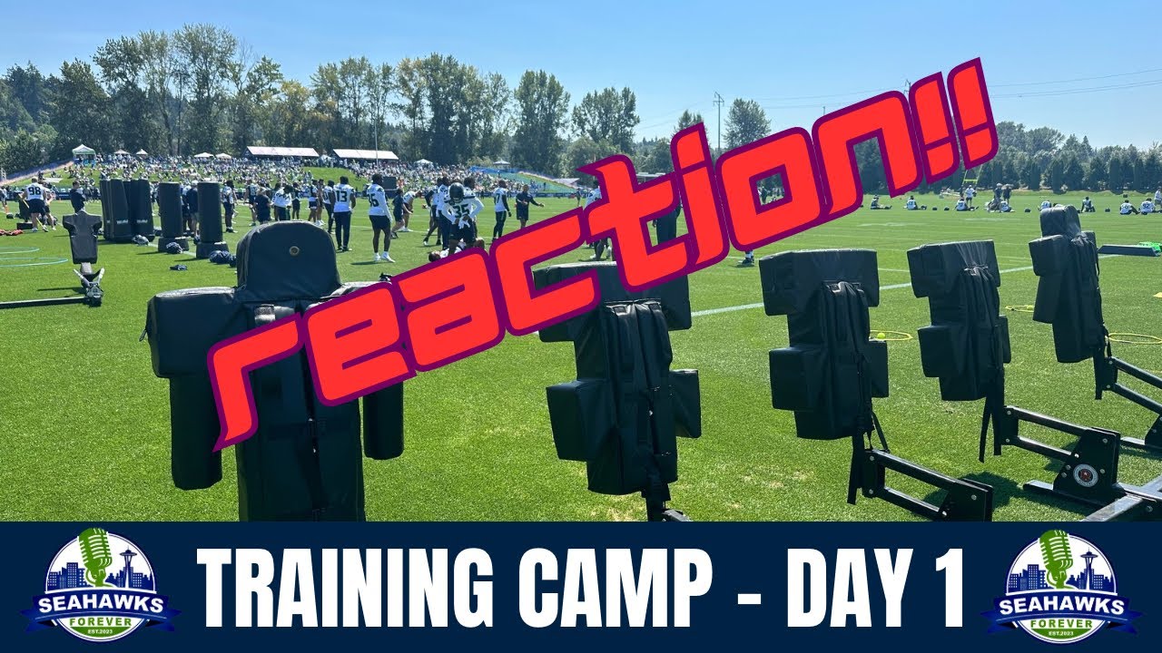 RAPID REACTION: Opening day of SEAHAWKS training camp
