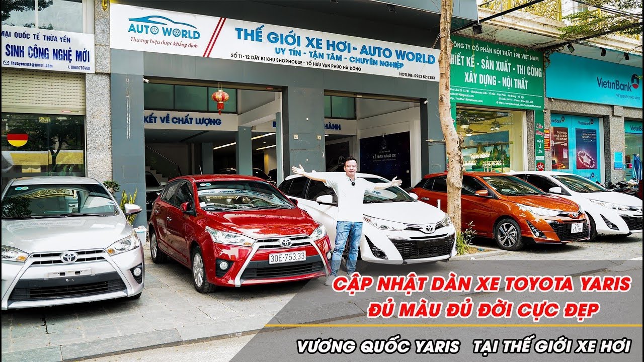 Cập nhật dàn xe Toyota Yaris cũ đủ màu đủ đời cực đẹp| Vương quốc Yaris tại Thế Giới Xe Hơi