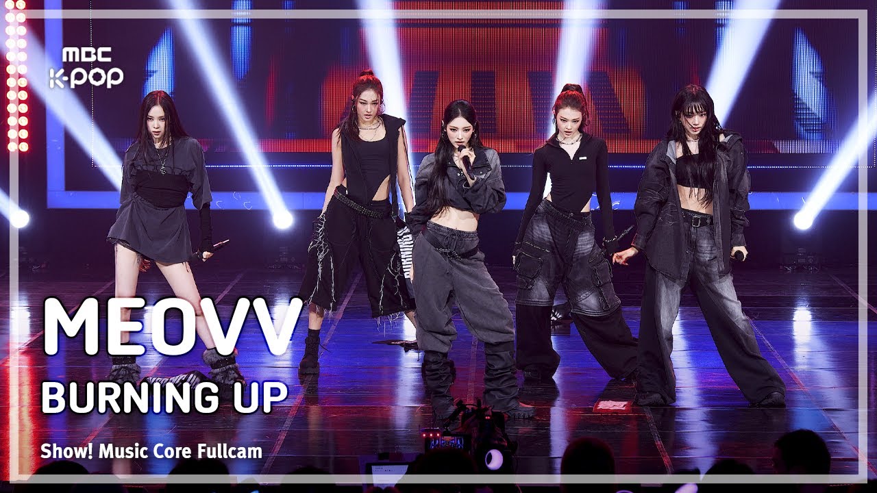 [#음중풀캠] MEOVV (미야오) – BURNING UP FullCam | 쇼! 음악중심 | MBC251025