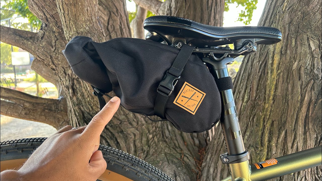 秋に丁度良い!?必需品+αが入る中くらいのサドルバッグ【RESTRAP SADDLE PACK 4.5L】