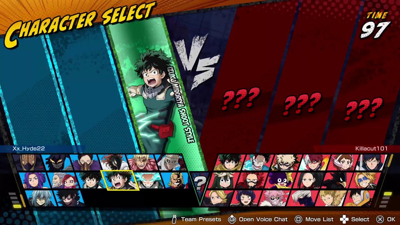 MY HERO ALL's JUSTICE Ranked /Casual Matches - GET IN HERE!!