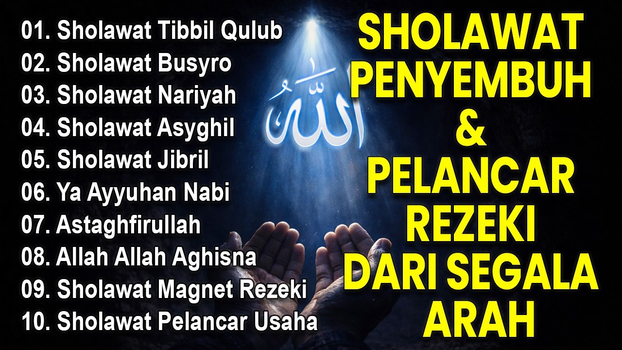 SHOLAWAT JIBRIL PEMBUKA PINTU REZEKI, Sholawat Burdah, SHOLAWAT NABI MERDU TERBARU 2026