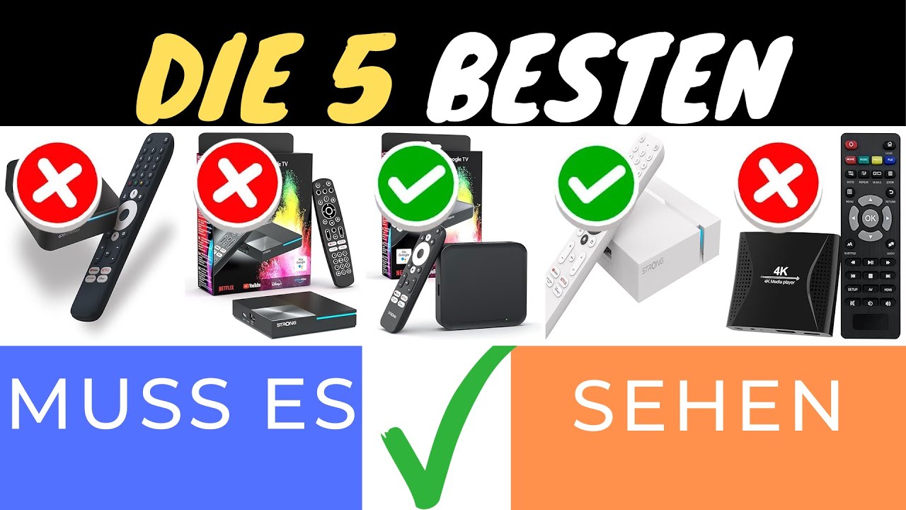 DIE 5 BESTEN 4K STREAMING MEDIAPLAYER 2025 🎥🔥 – RUCKELFREIES STREAMING & TOP-BILDQUALITÄT!