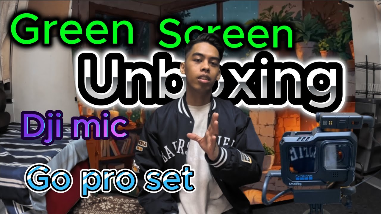 UNBOXING ALAT KONTEN! Green Screen, Case GoPro & DJI Mic — Langsung Tes, Kaget Hasilnya 😱