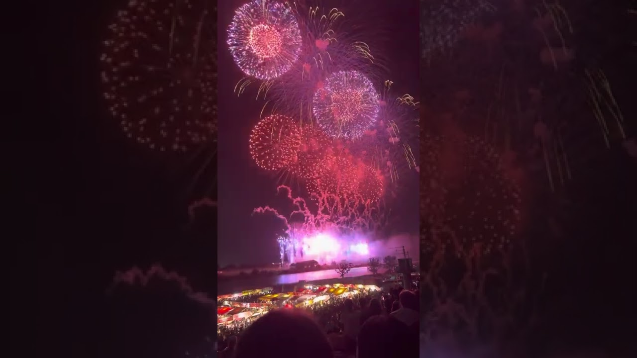 Tonegawa fireworks festival @ Sakai ibaraki
