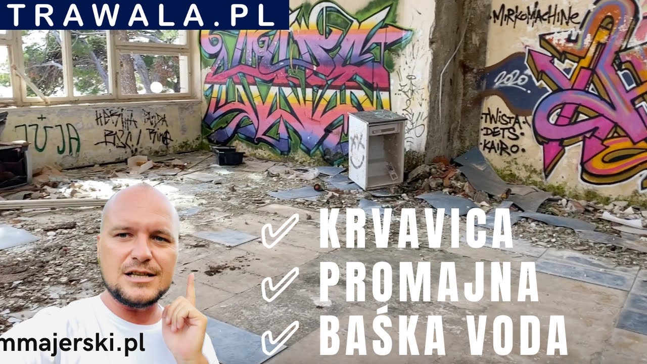 CHORWACJA KRVAVICA 🤩 PROMAJNA 🤩 BAŚKA VODA
