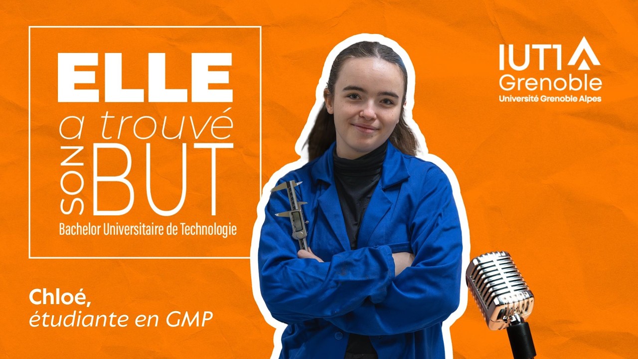 Elle a trouvé son BUT : Chloé - BUT GMP
