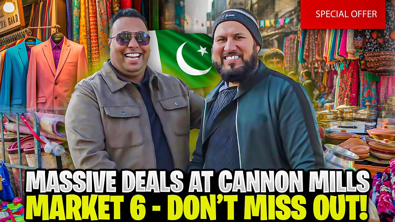 Exploring Cannon Mills in Bradford | Kashifs World
