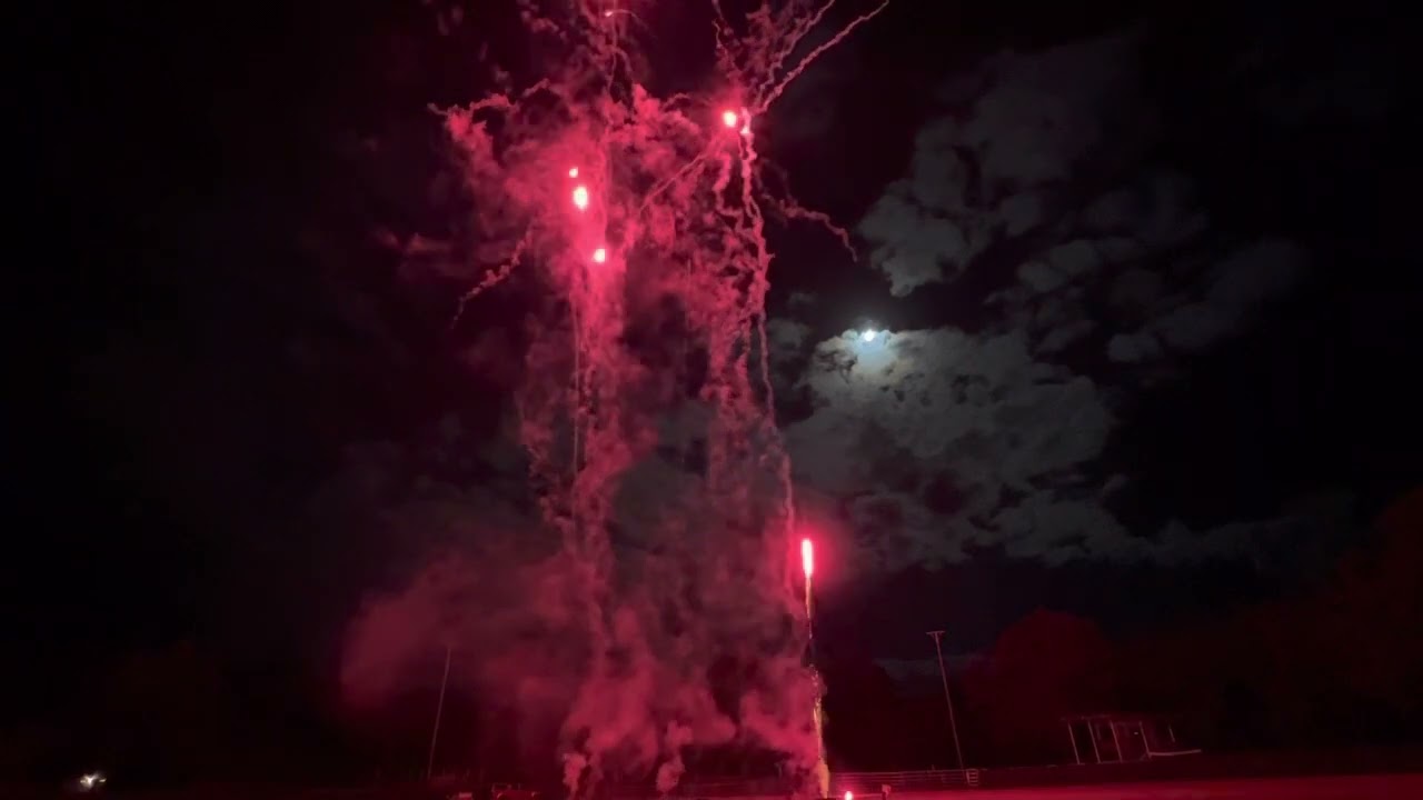 Mount Perry show fireworks