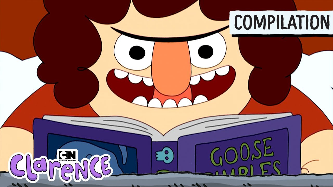 Sarcasm King Belson | Compilation | Clarence | Cartoon Network