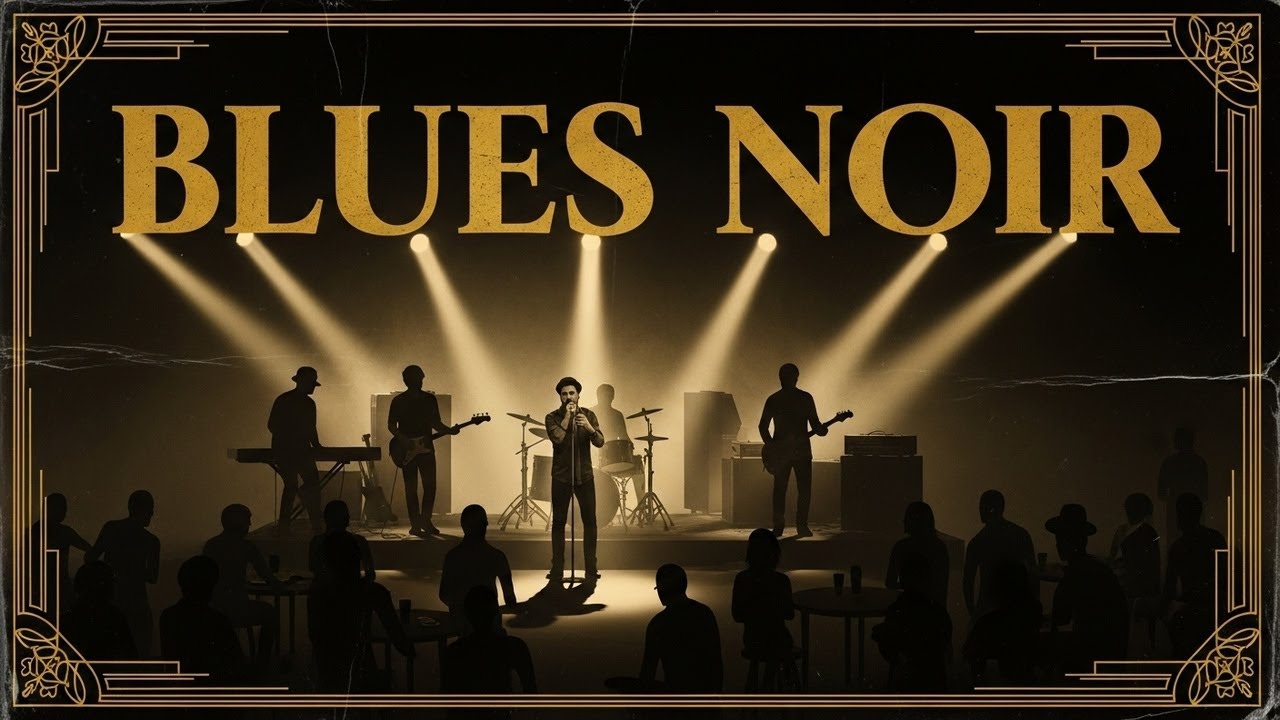 Boost Productivity: Classic Rock Blues Night Retro Bar Playlist for Work & Study Flow