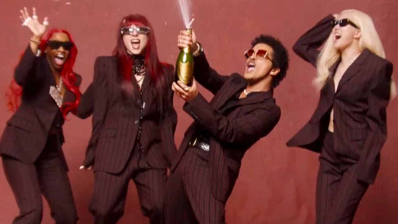 ROSÉ and Lady Gaga PARTY With Bruno Mars and Sexyy Red in Fat, Juicy & Wet Video