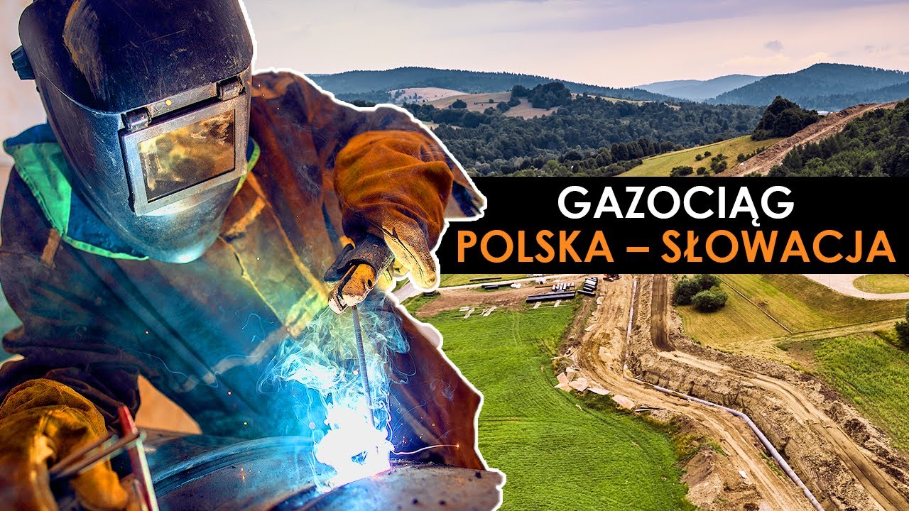 Wykonanie złotego spawu | Gazociąg Polska &ndash; Słowacja
