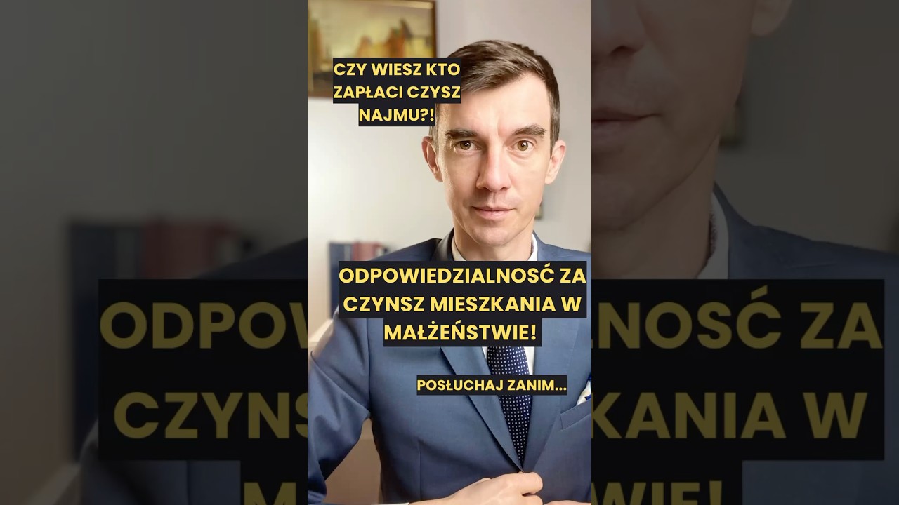 ‼️Dług z najmu w małżeństwie? 