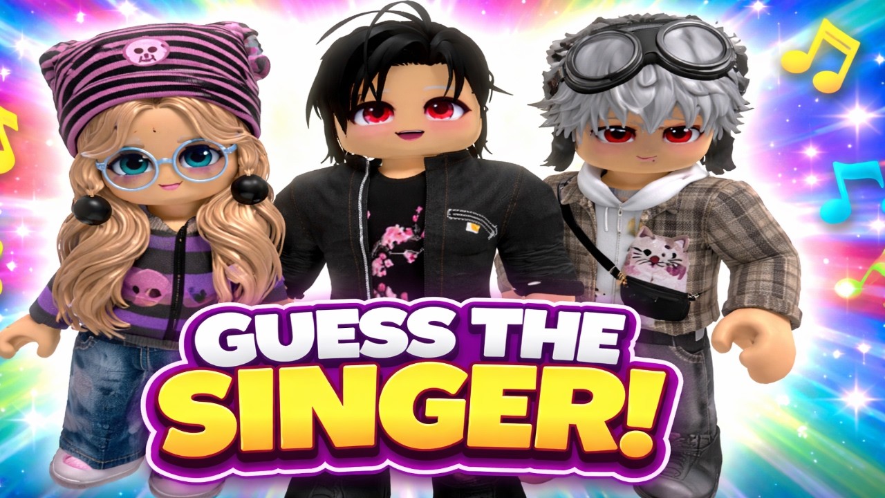 Only REAL Music Fans Can Guess These Singers in roblox!