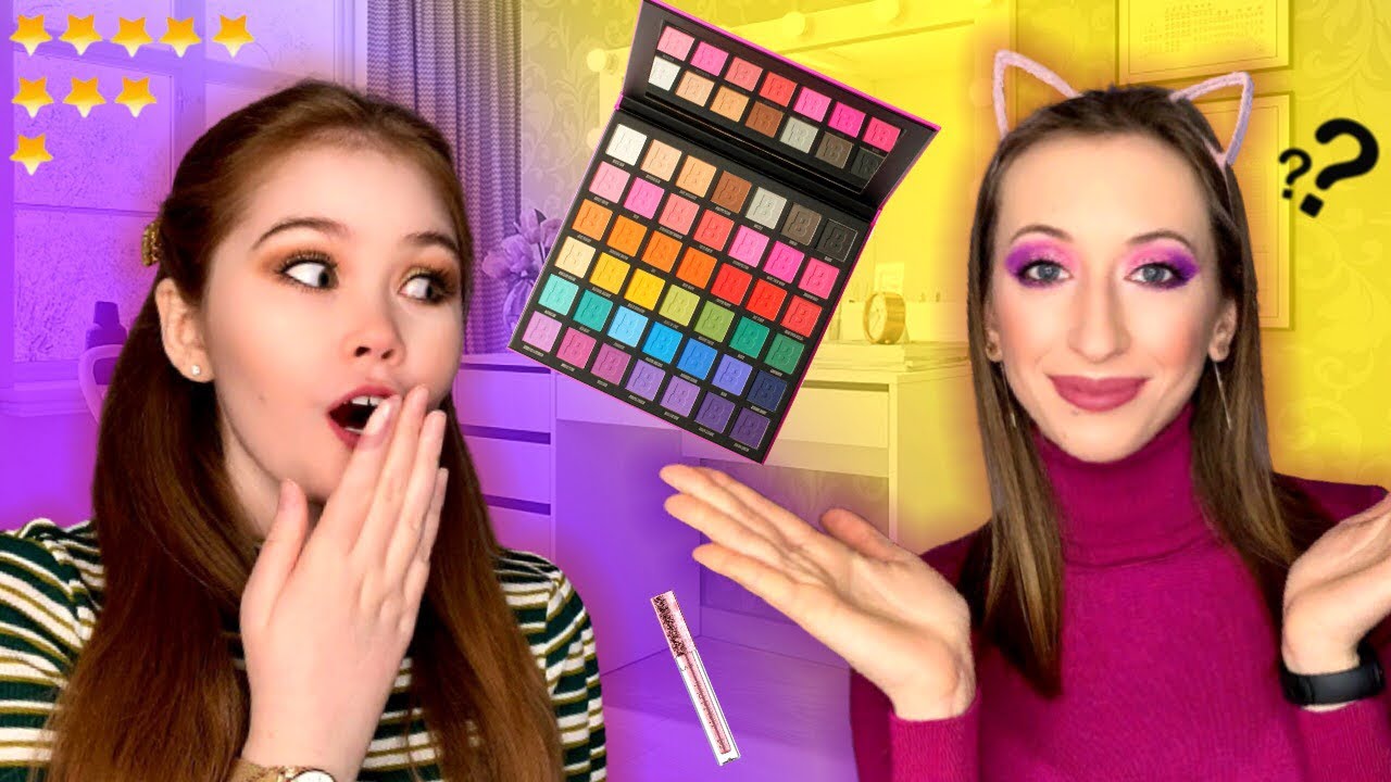 ДЕЛАЮ МАКИЯЖ ПОДРУГЕ | BEAUTYBAY BRIGHT MATTE 42 COLOUR