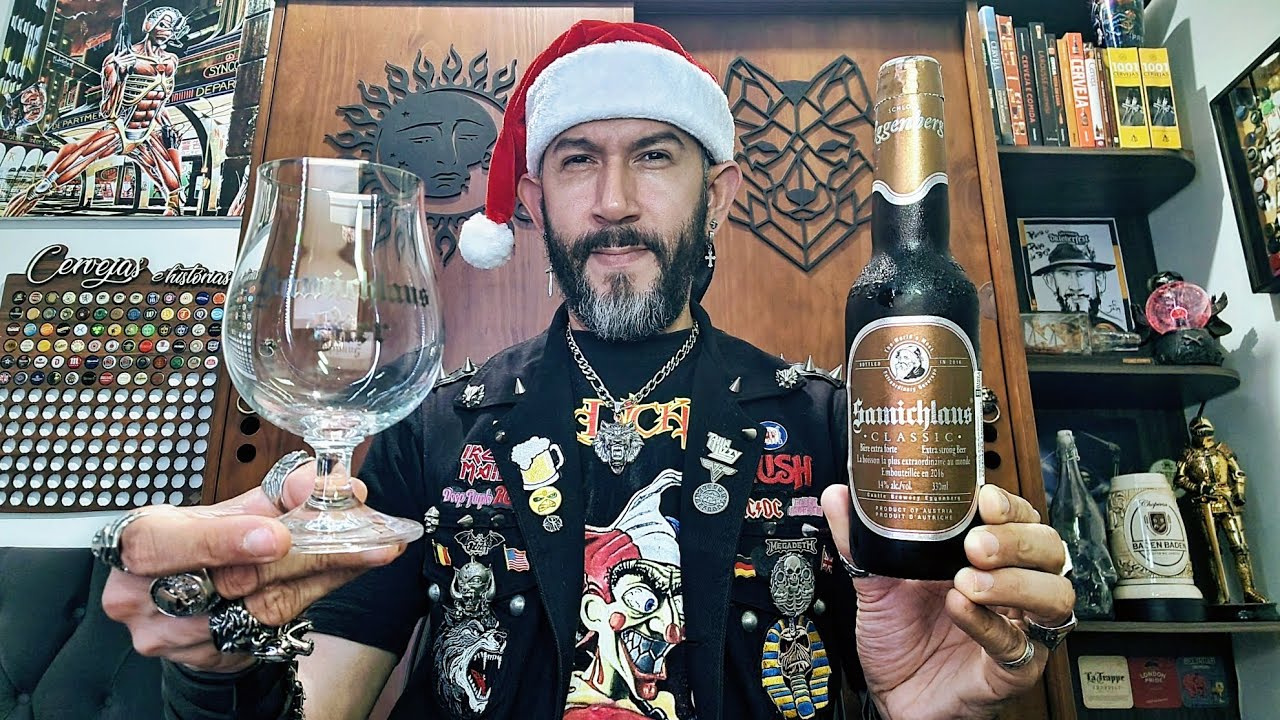 Samichlaus Classic | Brauerei Schloss Eggenberg #116 #beer #cerveja #marrychristmas #natal #austria 