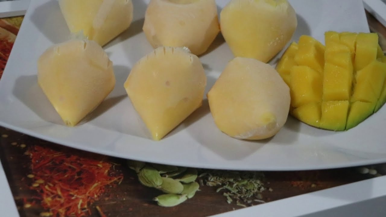 Mango Ice Cream Recipe//Summer treat.