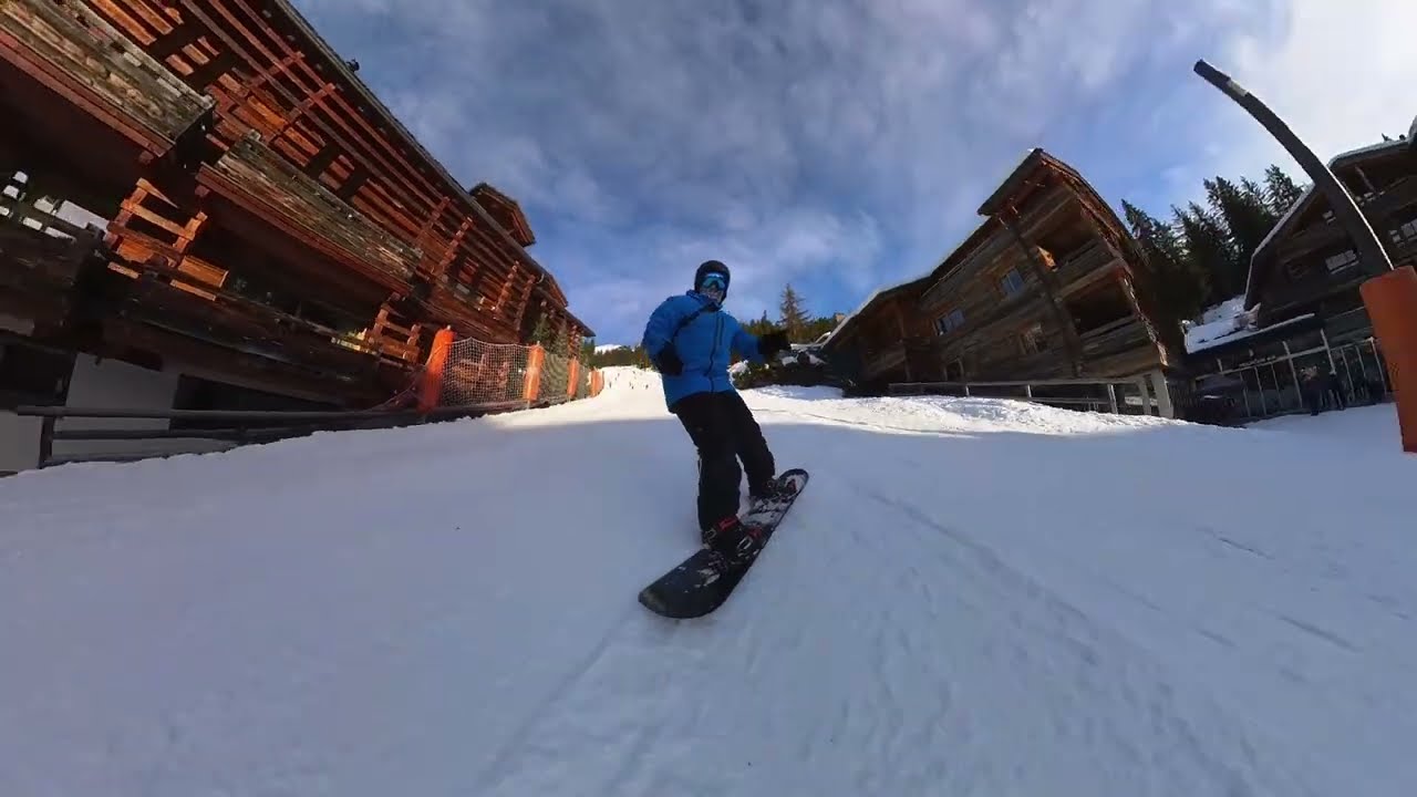 Verbier: Day 3 - From top to bottom, part 3, Fontanet run