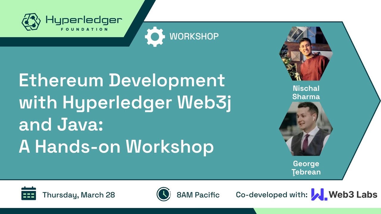 Ethereum Development with Hyperledger Web3j and Java: A Hands-on Workshop