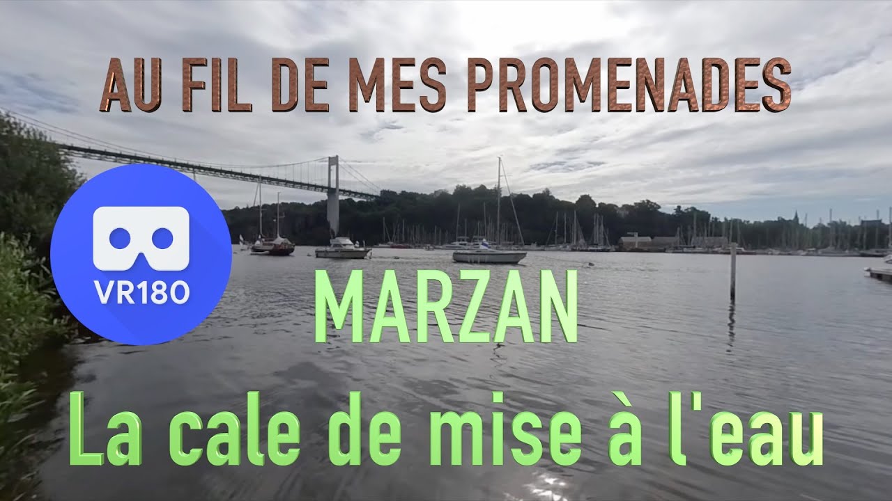 VR180 3D - 6K 50Ips - AU FIL DE MES PROMENADES ≠3 - Cale de MARZAN - 6K 50Ips