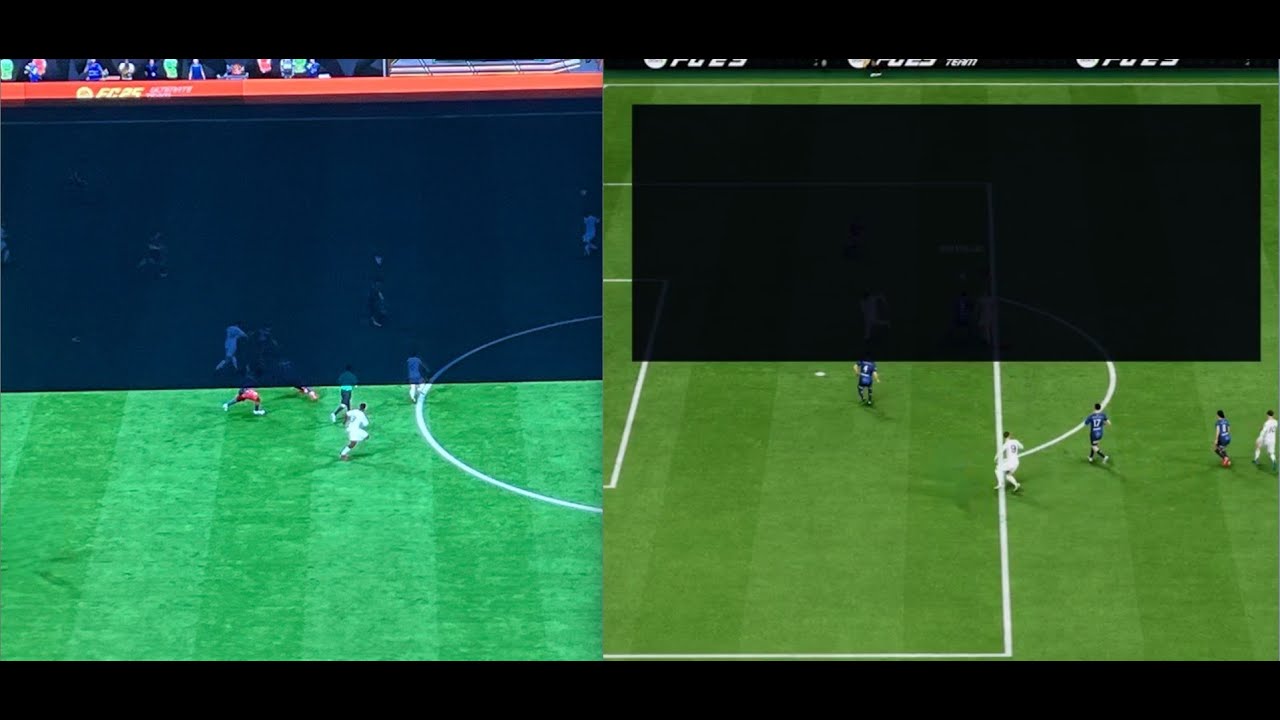 Исправление появления черного квадрата/рамки в игре EA Sports FC 25/Удаление черного квадрата в и...
