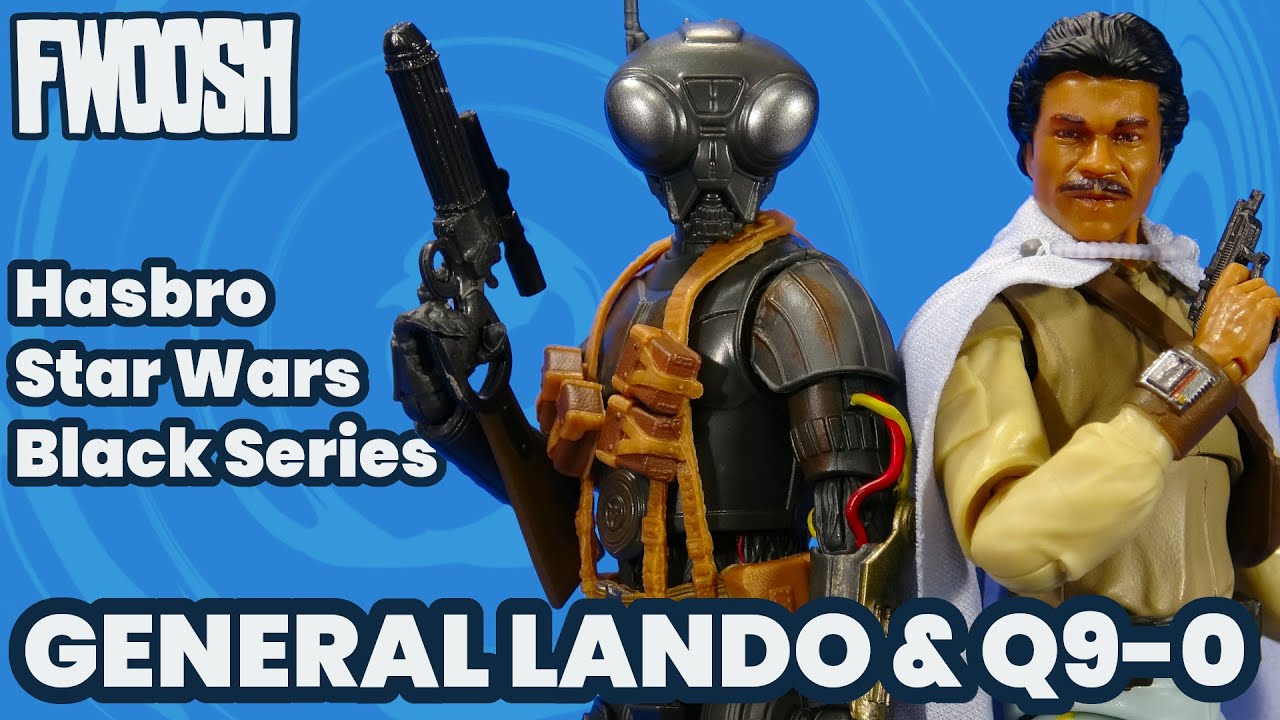 Star Wars Black Series General Lando and Q9-0 Mandalorian Return of the Jedi Action Figure Review