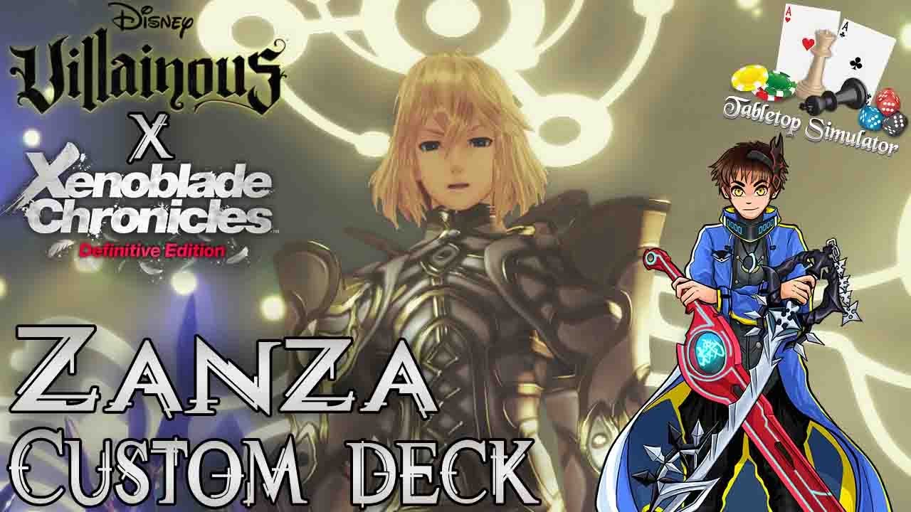 Disney's Villainous Zanza Custom Villain Deck Showcase on Tabletop Simulator with Chaos and Friends