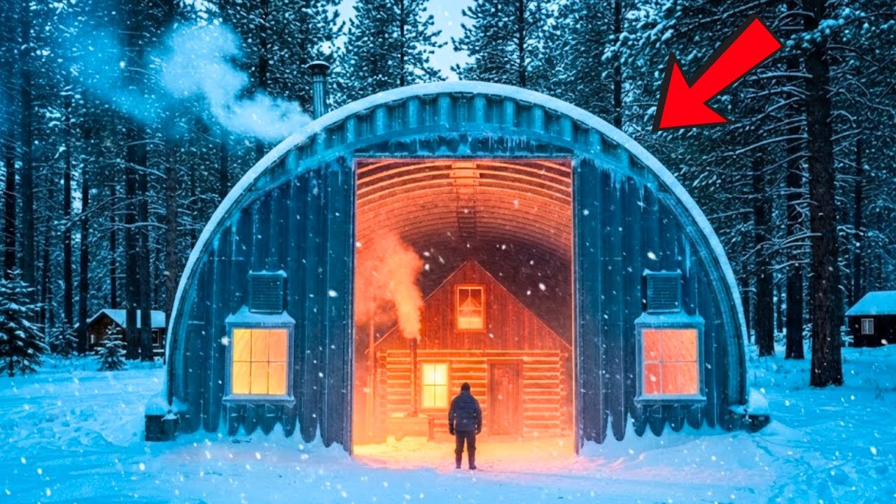 They Mocked His Quonset-Covered Cabin — Until a Deadly Blizzard Proved Him Right