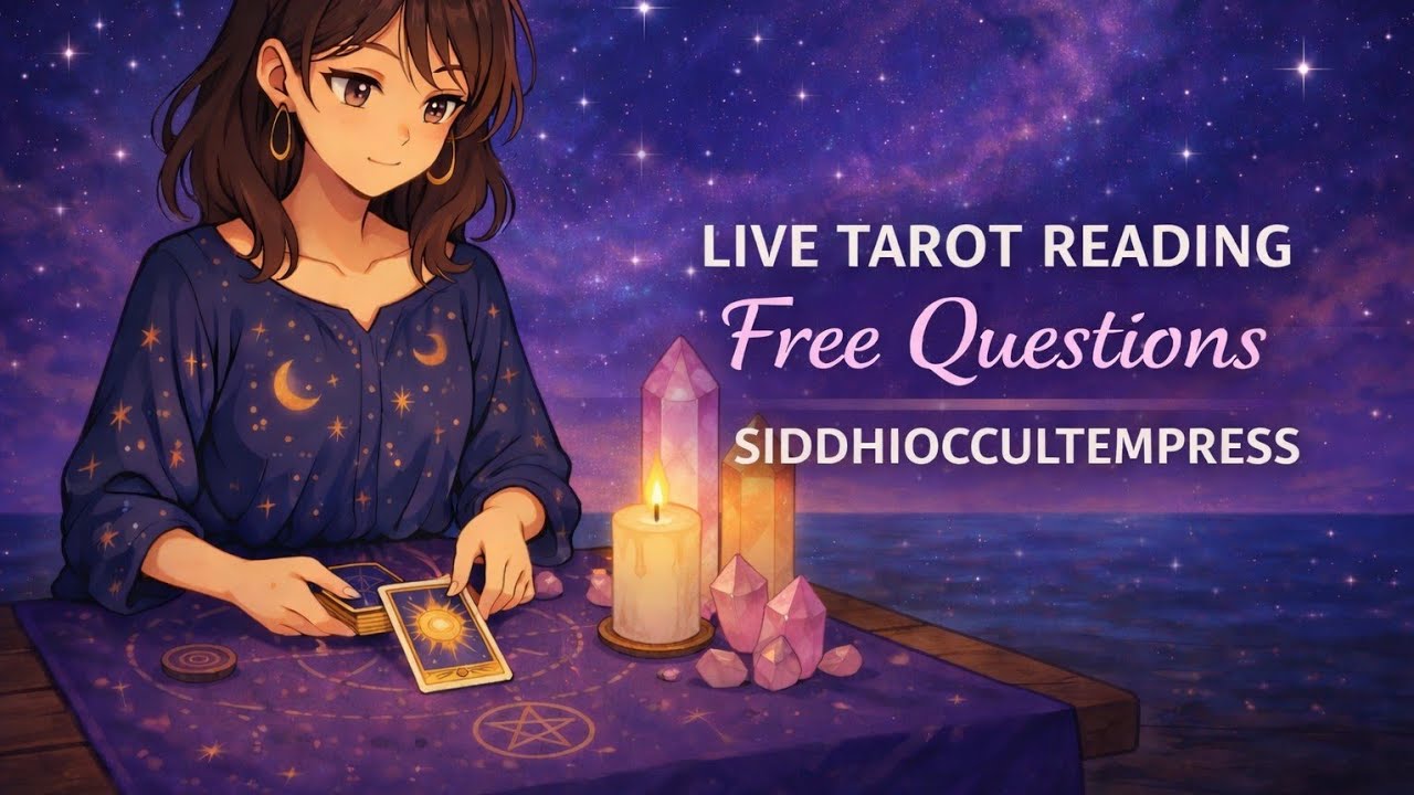 LIVE Tarot Reading 🦋 | Ask 1 Q | 2 FREE for New Subscribers | Siddhi Occult Empress